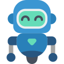Icono de bot de IA rastreando una web